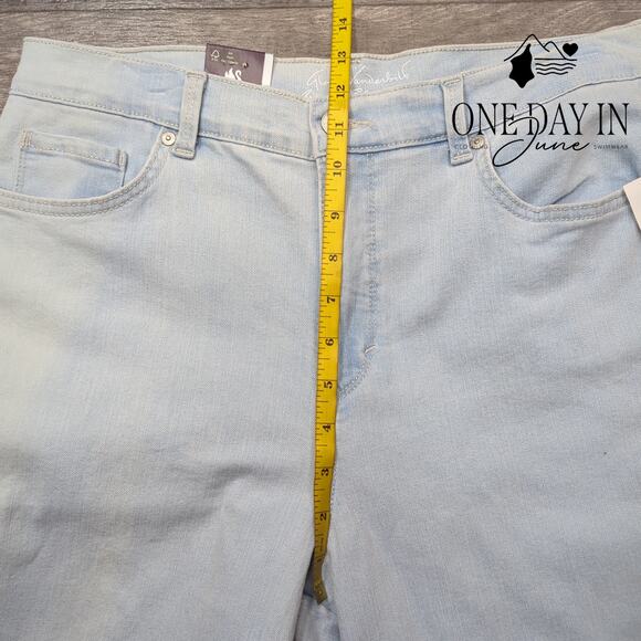 Gloria Vanderbilt Amanda Capri Jeans Size 10 - Picture 4 of 6